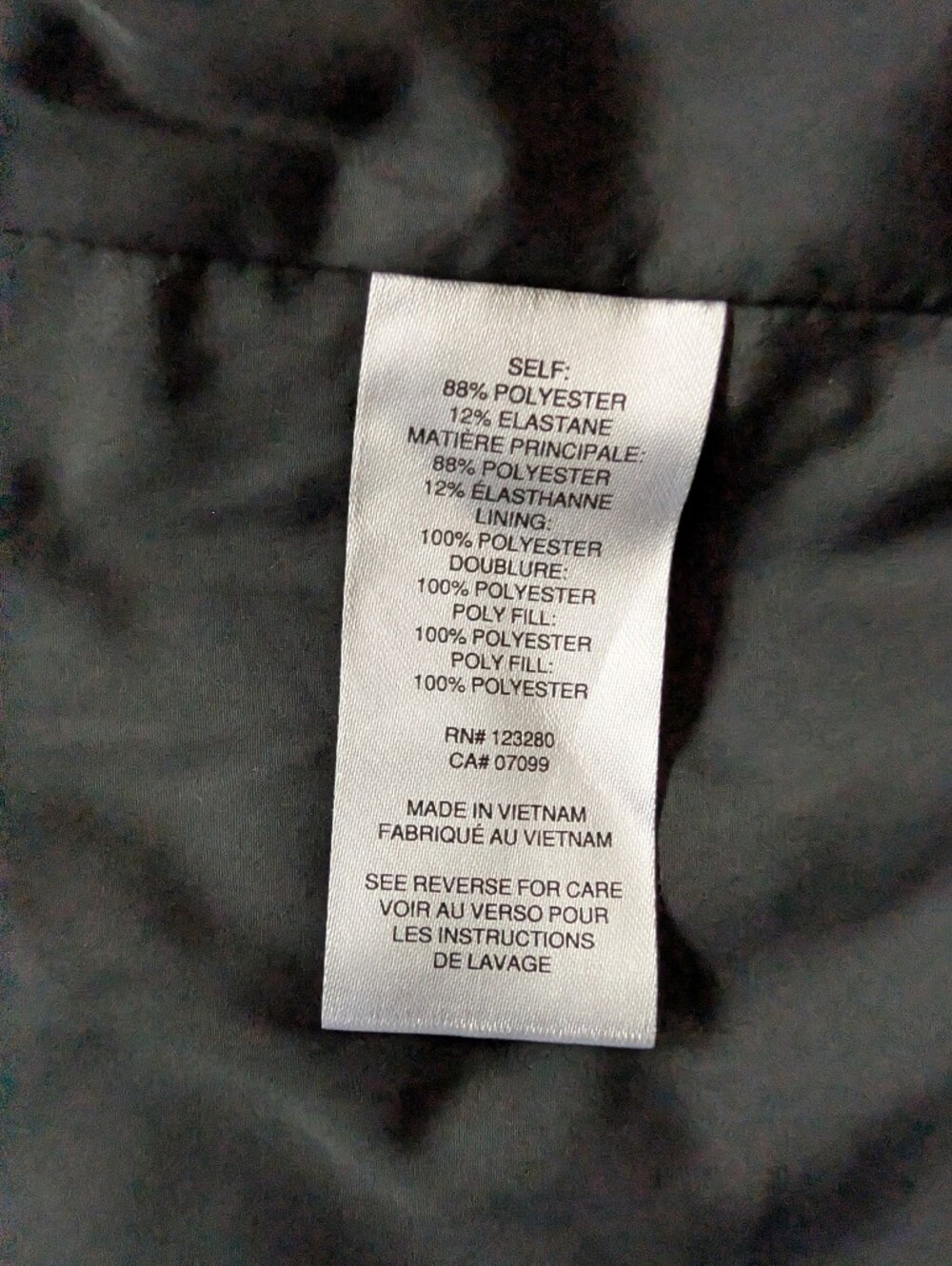 Travis Mathew Cold Bay Black Quilted Puffer Vest Lightweight XXL Preppy Golf image 7